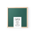 15 X 15-Inch Green Magnetic Chalkboard