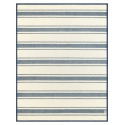 Dockside Stripe Navy Blanket