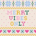 Merry Vibes Only Holiday Cocktail Napkins, 20-Pack