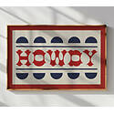 12-Inch X 18-Inch Howdy Typography Art Poster Print, Unframed