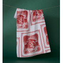Cowboy Christmas Tea Towel