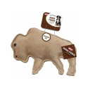 Large 12-Inch Dura-Fuse Leather Buffalo Dog Toy