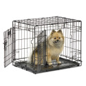 Contour® Double Door Pet Wire Cage , 24-Inch