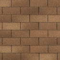Supreme® Fiberglass Desert Tan 3-Tab Roof Shingles, Per Square
