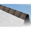 Dynasty®  Cornerstone/Weatherwood Hip And Ridge 12™ Cap Shingle, Bundle