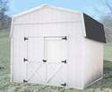 10 x 12-Foot Deluxe Tall EZBarn Shed Package