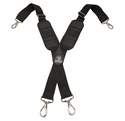 Black Molded Air-Channel Suspenders   