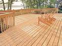 12-Foot x 16-Foot Elevated With Rail And Step Deck Package