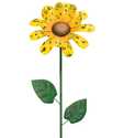 36-Inch Marigold Rustic Flower Yard Stake