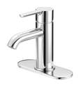 Chrome 1-Handle Bathroom Sink Faucet, 4 in. Centerset