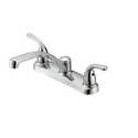 Chrome 2-Handle Kitchen Faucet