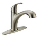 Stainless Steel 1-Handle Pull-Out Kitchen Faucet
