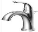 One Handle Dual Mount Lavatory Faucet Brushed Nickel
