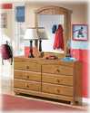 Youth Stages Light Brown Dresser
