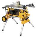 10 In Compact Job Site Table Saw W/Rolling Stand