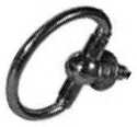 1-1/8-Inch Round Gilt Ring Hanger