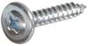 8 x 1-1/4-Inch Modified Truss Lath/Hex Washer Head Slotted Self-Piercing Screw 100-Pack
