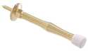Brass Plated Polybagged Spring Door Stop - Utility