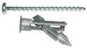 6 x 2-Inch Zinc Zip-Toggle Wall Anchor With Screw 10-Pack