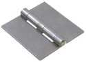 3 in Plain Steel Weldable Surface Hinges Square Corner