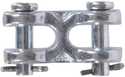7/16 To 1/2 in In. Hot Dipped Galvanized Forged Steel Double Clevis Link - Grade 43