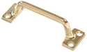4 in Brass Plated Sash Lift - Handle Type