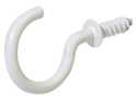 7/8-Inch White Cup Hook
