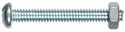 10-32 x 1/2-Inch Round Head Slotted Machine Screw With Nuts