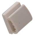 Wire Clips White - Adhesive