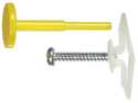 3/8-Inch Medium Wall Anchor With Screw And Pin Pop-Toggle 10-Pack