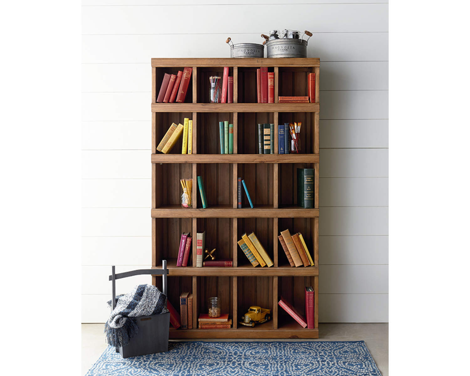 Magnolia Home 2070659I Classroom Cubby Bookcase at Sutherlands