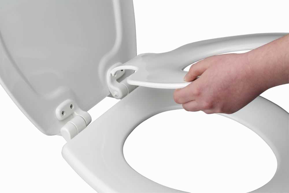 Mayfair/Bemis 183SLOW-000 Elongated NextStep Child/Adult Toilet Seat