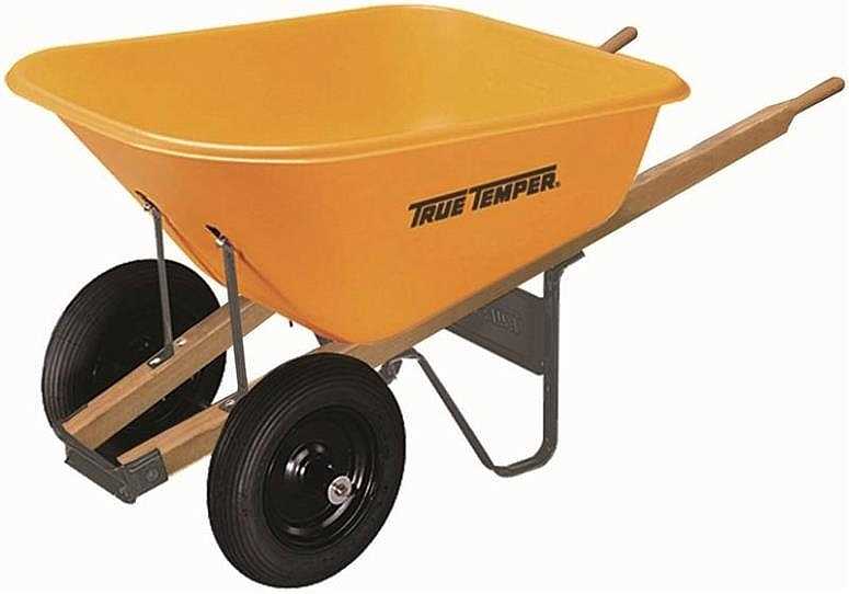 true temper dual wheelbarrow