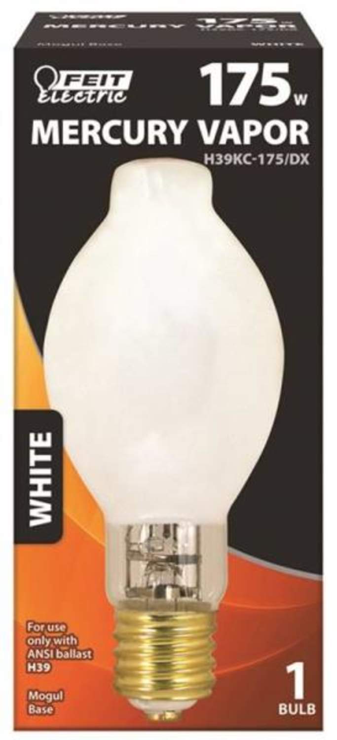 Feit Electric H39KC-175/DX 175-Watt White Mercury Vapor Bulb at Sutherlands