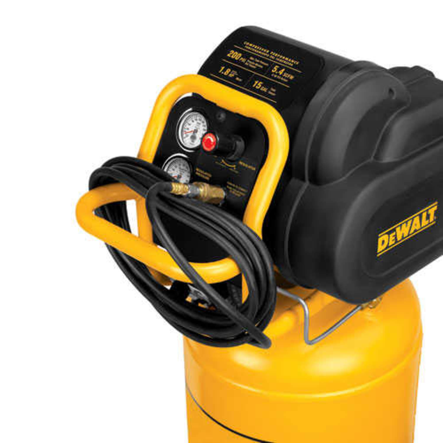 DeWalt D55168 15Gallon 1.6Hp 200 PSI Continuous Portable Air