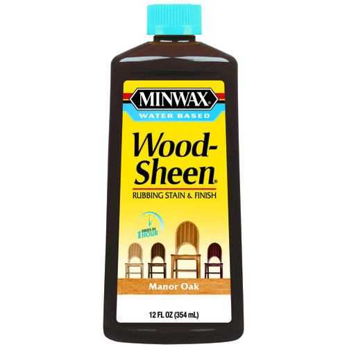 Minwax 027426304147 WaterBased WoodSheen Manor Oak Rubbing Stain And