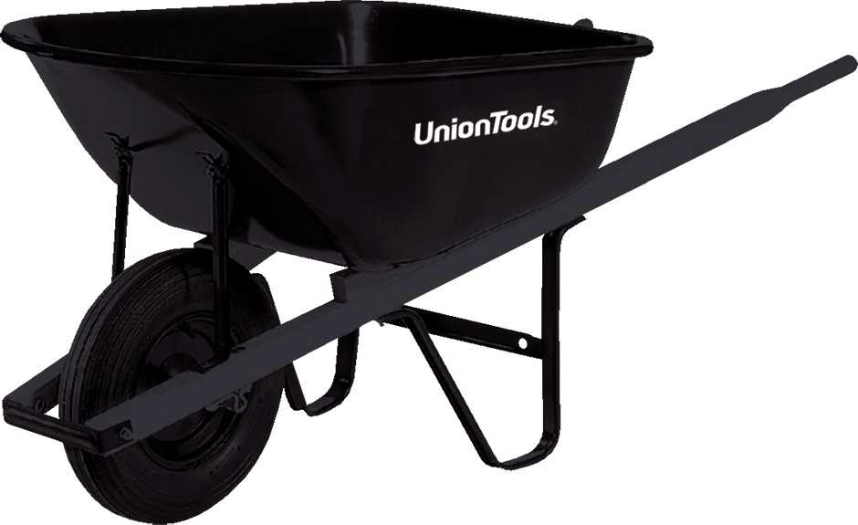 Union Tools S6U25 6 Cu. Ft. Steel Wheelbarrow at Sutherlands