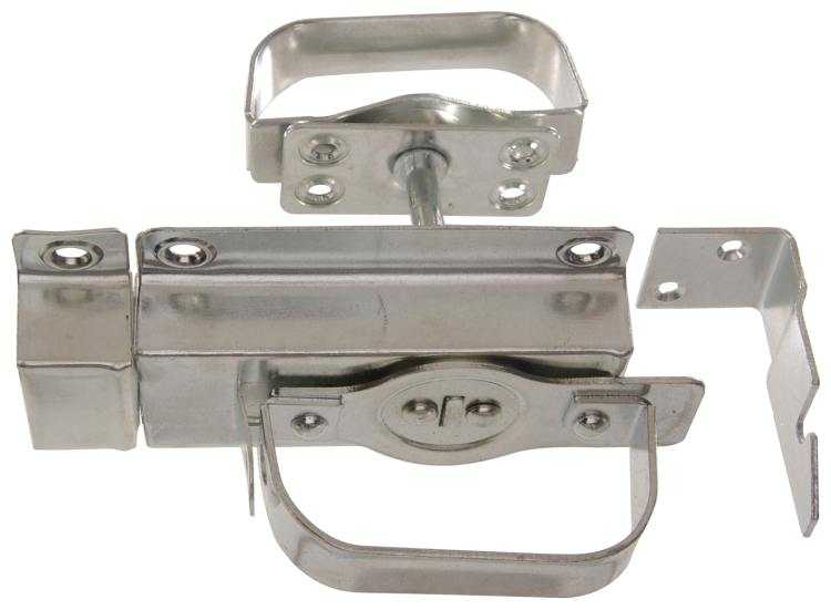 Hillman 851904 Swinging Door Latches - For 3/4 in To 2-1/4 in Door Zinc ...