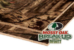 Sutherland Lumber 4X8 4x8 7/16 Mossy Oak Overlay at 