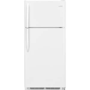 Frigidaire FFTR1514TW 15-Cubic Feet White Top Freezer Refrigerator at ...