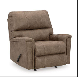 Brown reclining chair