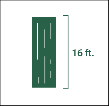 16 ft. composite decking boards