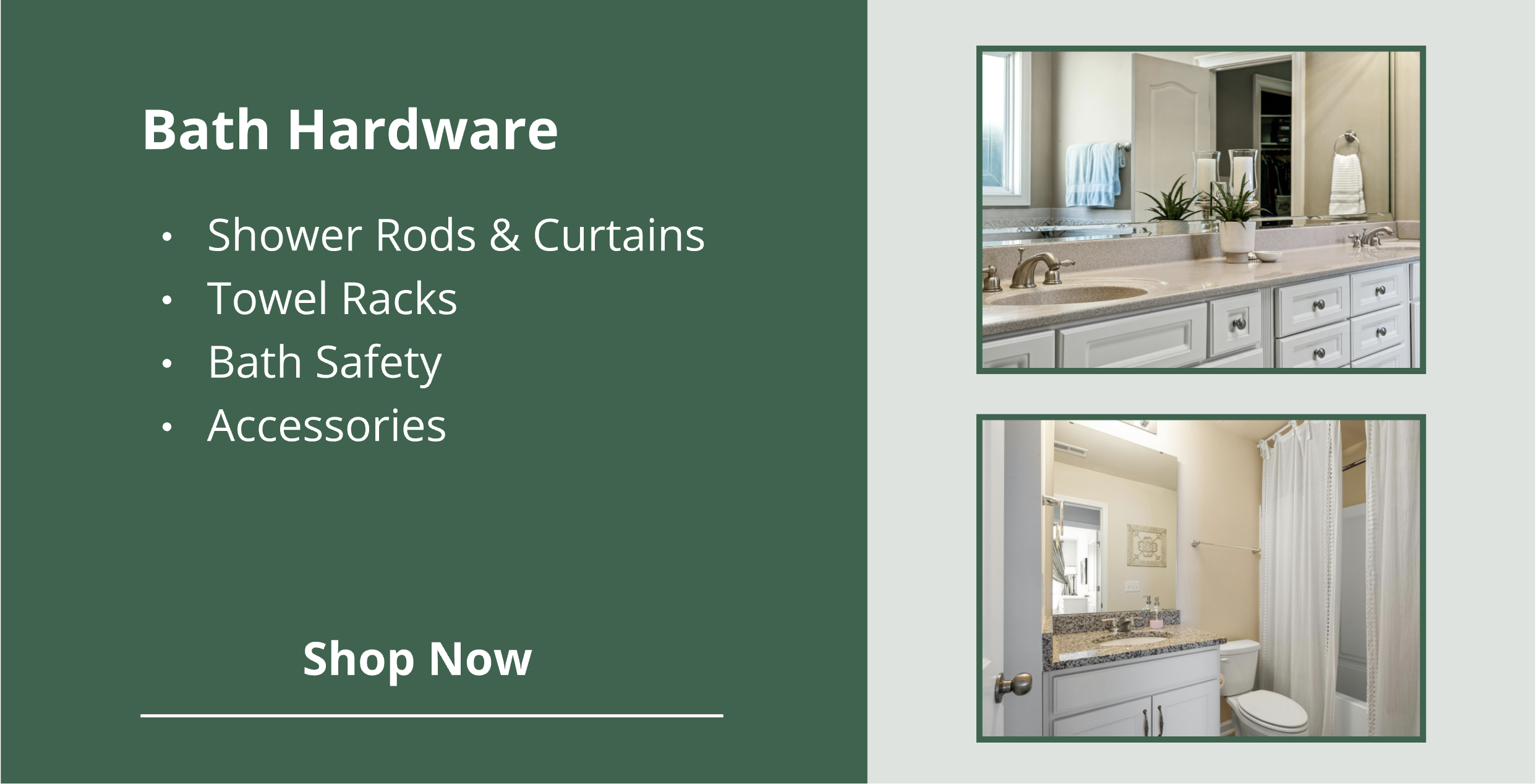Shop bath hardware products at Sutherlands.