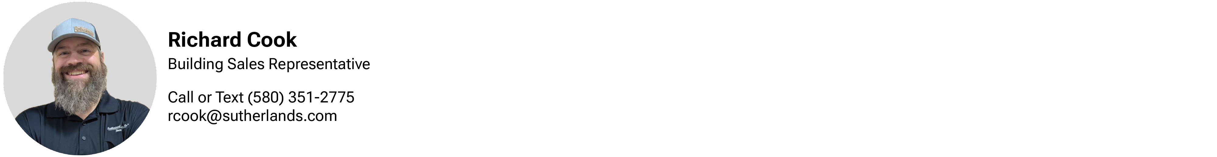 Reach out to our building specialist Richard for more information.