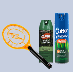 Insect control and bug repellent.