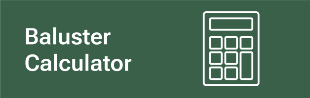 Baluster Calculator