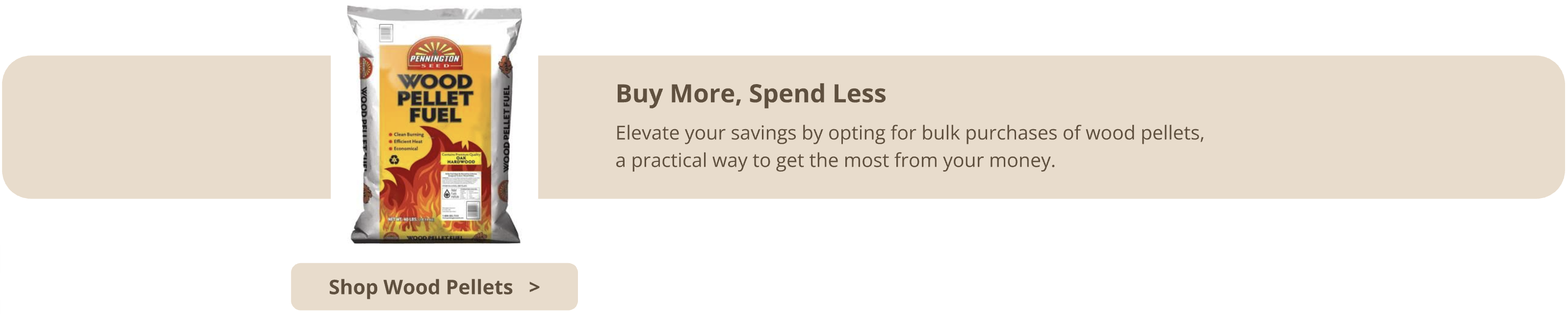 Elevate your savings by opting for bulk purchases of wood pellets, a practical way to get the most from your money.