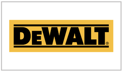 DeWalt tools logo.