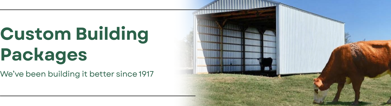  Custom building packages are available at Sutherlands.