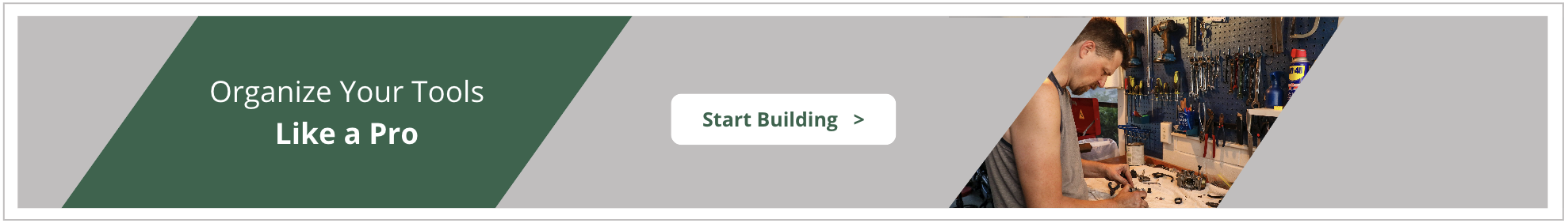 Organize your tools like a pro, and read about this DIY pegboard tool organizer. Read now and start building.